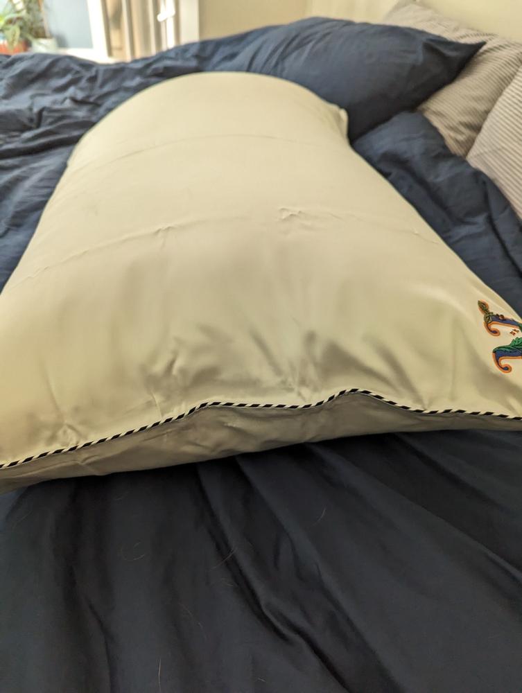 Organic Down Pillow - 850 Fill - Customer Photo From Rachel Reineke