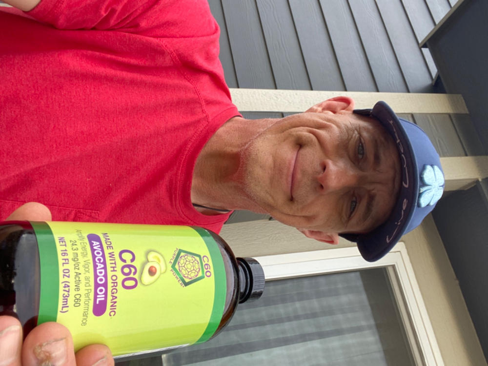 C60 in Organic Avocado Oil - Customer Photo From Mark Woodyard