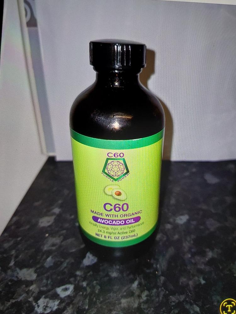 C60 in Organic Avocado Oil - Customer Photo From Jacque Riley