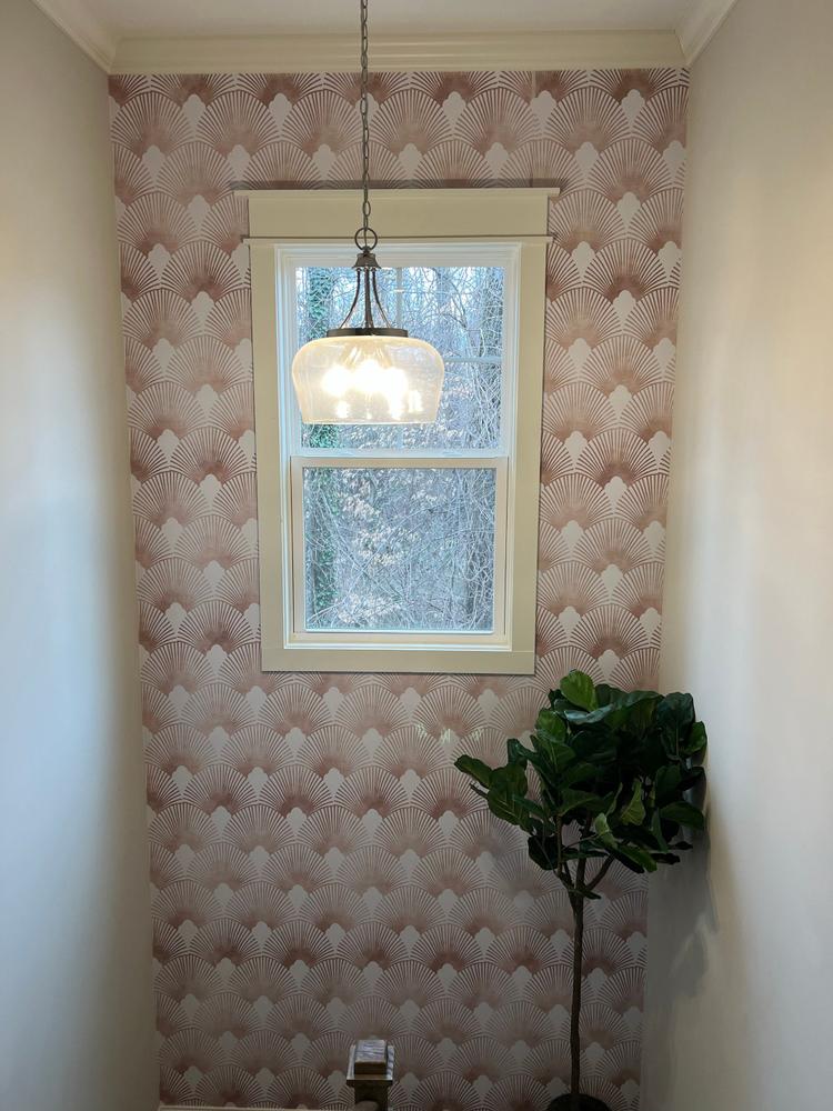 Removable Wallpaper Scandinavian Wallpaper Temporary Wallpaper Vintage Wallpaper Peel and Stick Wallpaper Wall Paper Boho - C083 - Customer Photo From Jennifer Medina