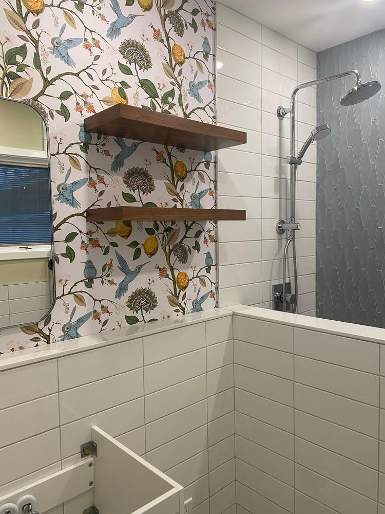 Removable Wallpaper Scandinavian Wallpaper Temporary Wallpaper Vintage Wallpaper Peel and Stick Wallpaper Wall Paper - A630 - Customer Photo From Amanda Reymers