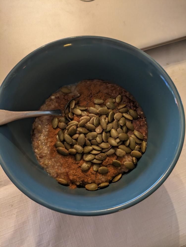 Organic 7-Grain Cereal Mix (3 lbs) - Customer Photo From Pam H.