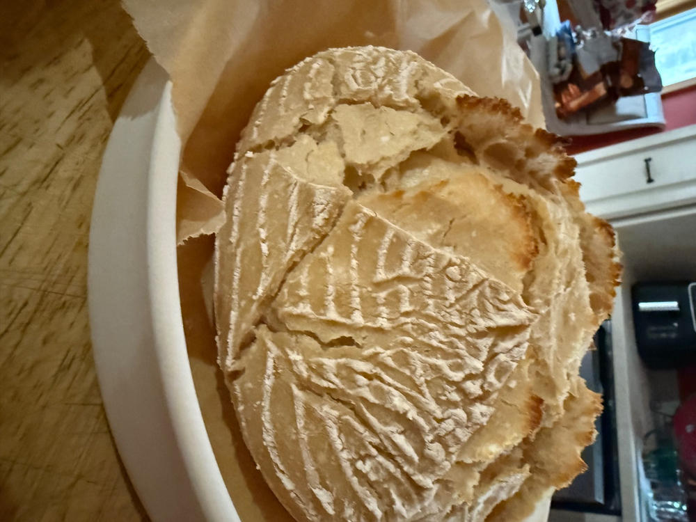 Banneton Bread Proofing Basket with Liner - Customer Photo From Jenn Scott