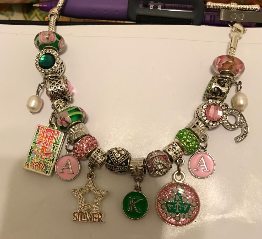 Line Number Charm - Customer Photo From Anonymous