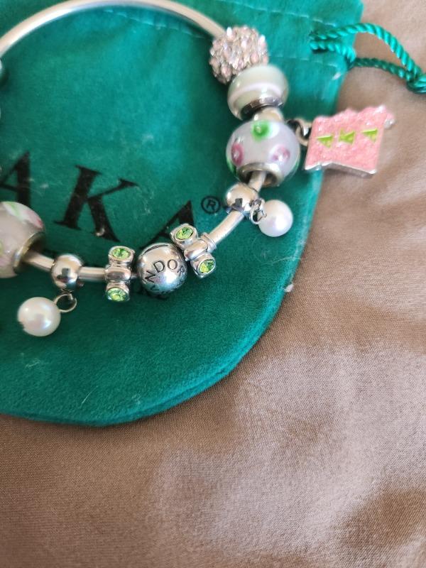 Elegant hanging Pearl Charm - Customer Photo From Anonymous