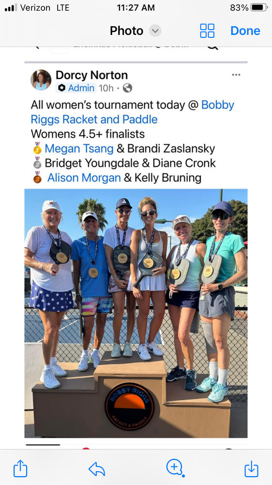 ProKennex Pickleball: Black Ace Pro - Customer Photo From Bridget Youngdale