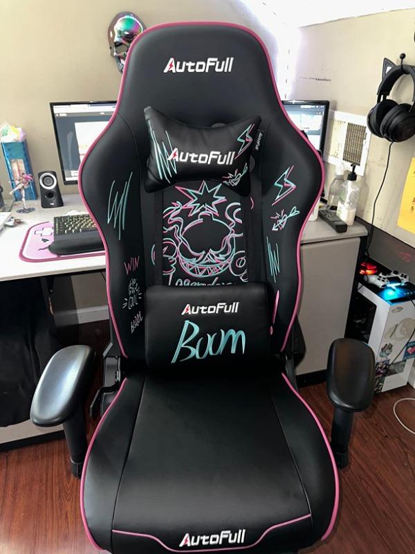 AutoFull Graffiti Gaming Chair - Customer Photo From Kiya