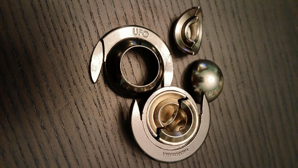 UFO - Level 4 - Hanayama Cast Puzzle - Customer Photo From Anonymous