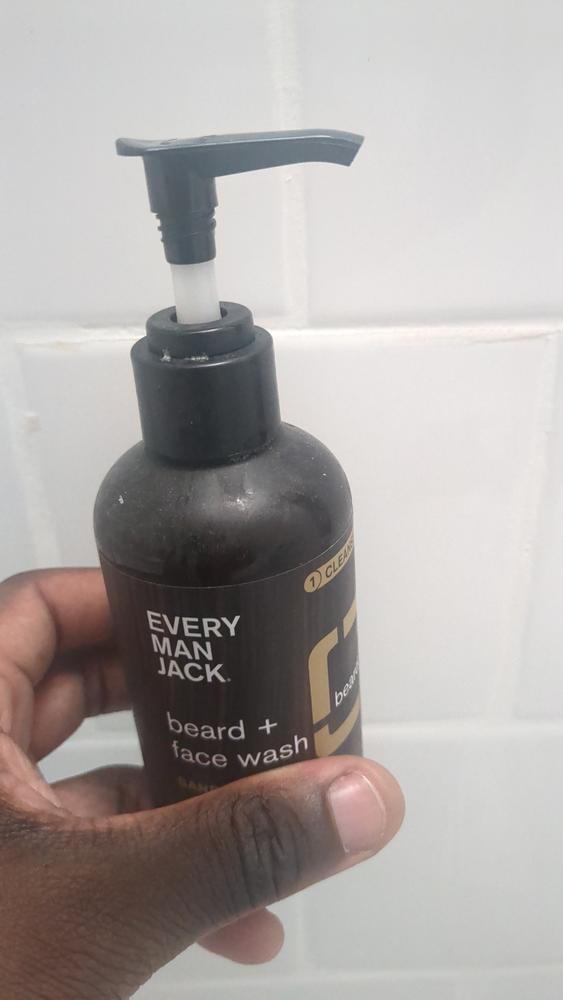 Beard + Face Wash - Customer Photo From James