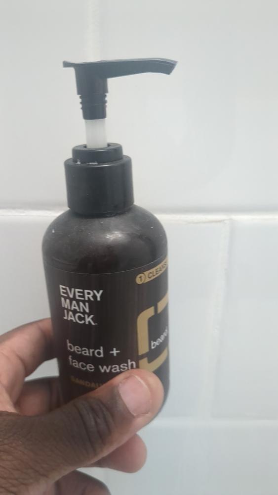 Beard + Face Wash - Customer Photo From James