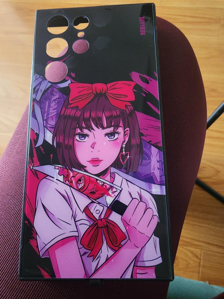 NAOKO PUMPKIN NIGHT RGB Case for iPhone - Customer Photo From Amber M.