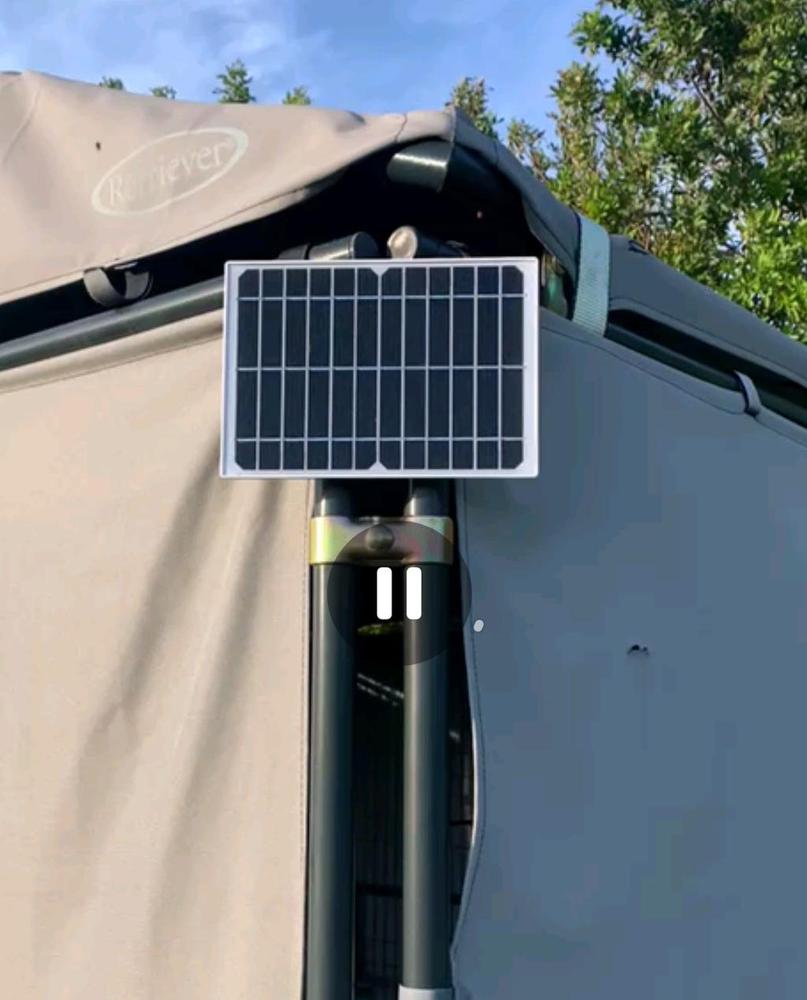 Beach House Smart Solar WIFI PTZ Security Camera - Customer Photo From John H. H. Smith Jr