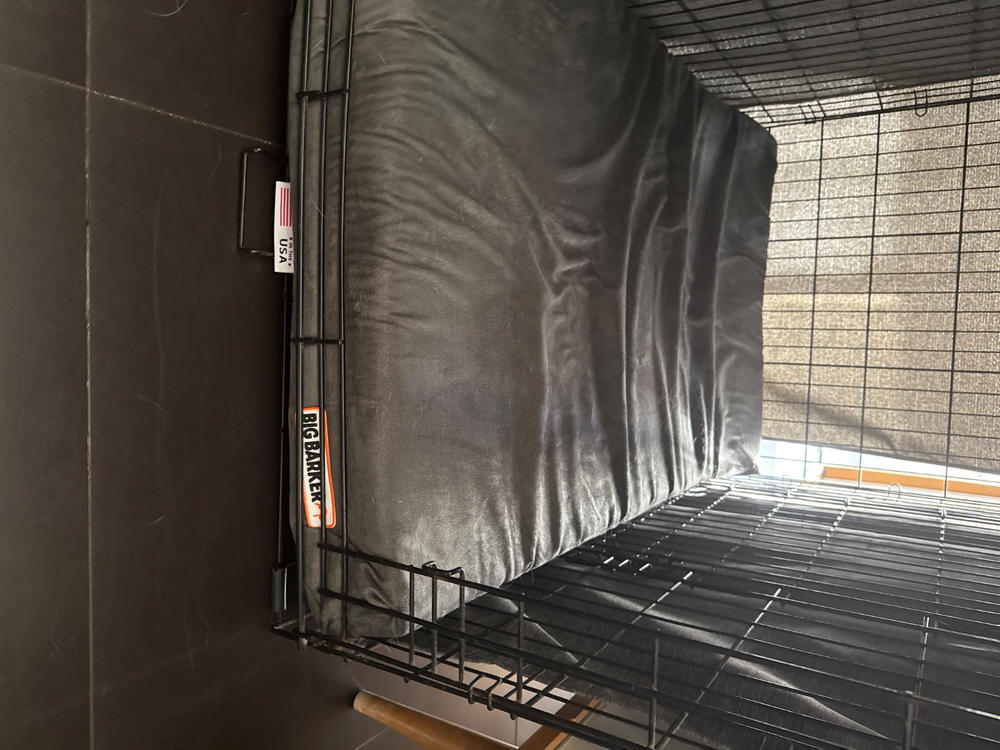 4" Orthopedic Crate Bed - Customer Photo From Johnson Teh
