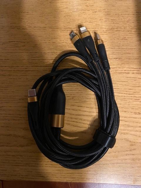 Trilink 3-in-1 USB 100W cable - Customer Photo From Paweł Nyczaj