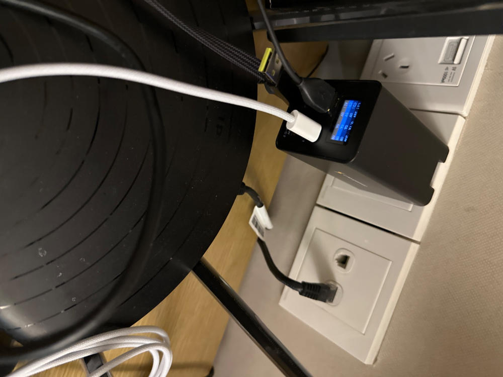 280W Zeus USB-C GaN Charger - Customer Photo From Peter Kam