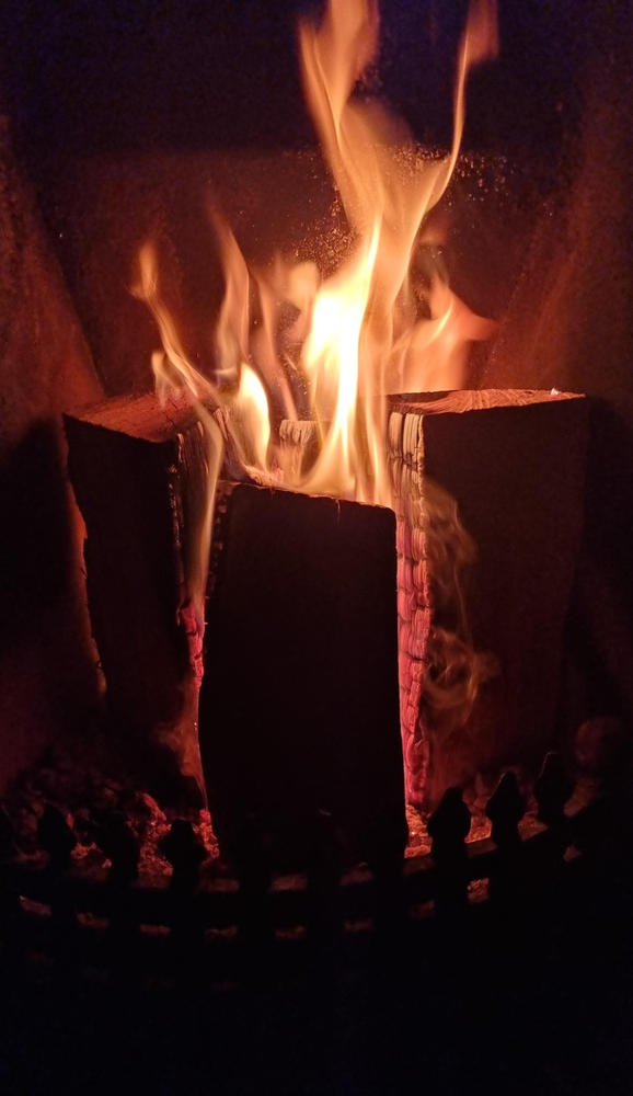 City Bag® Kiln Dried Oak Firewood - Customer Photo From Mike Parry