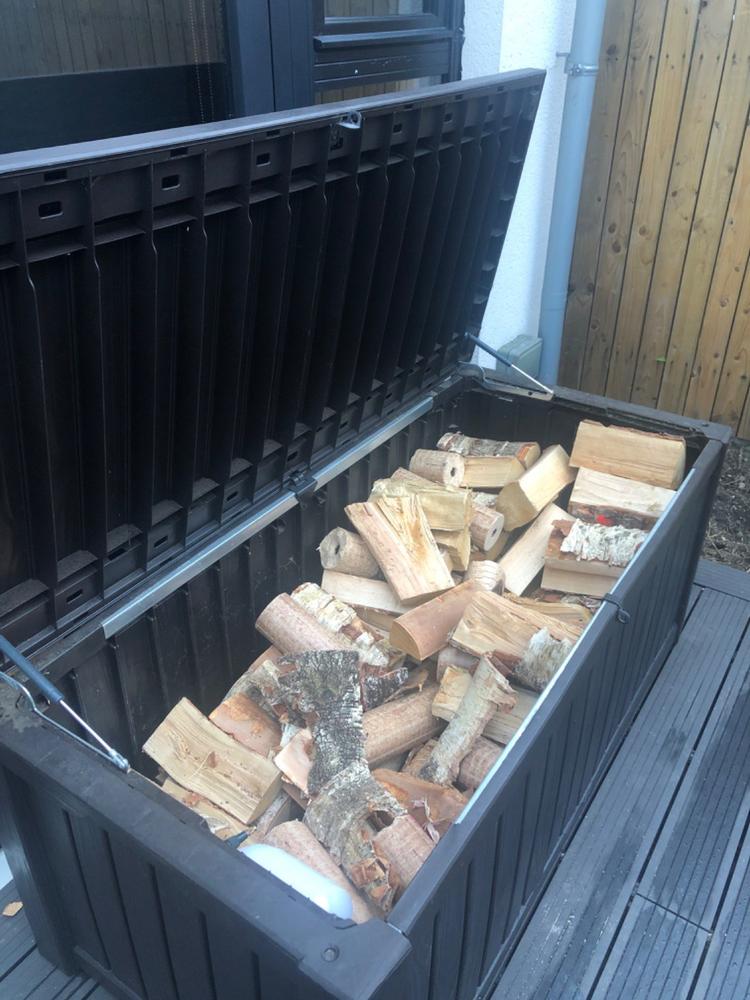 City Bag® Kiln Dried Birch Firewood - Customer Photo From Alison Scott