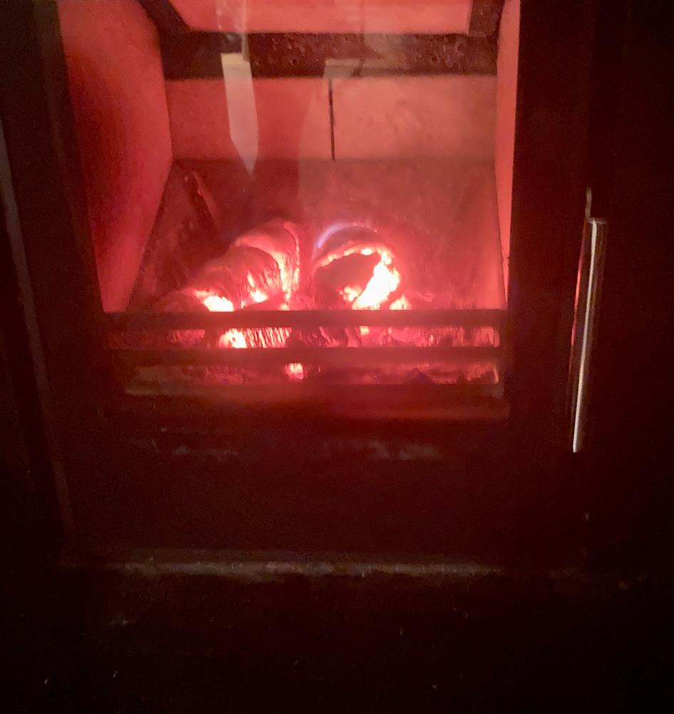 ECOFUEL™ EcoBriquettes - Customer Photo From Jane Keating
