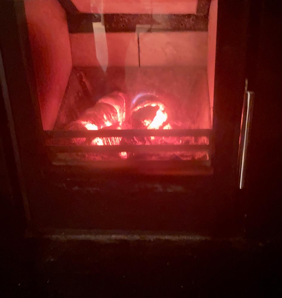 ECOFUEL™ EcoBriquettes - Customer Photo From Jane Keating
