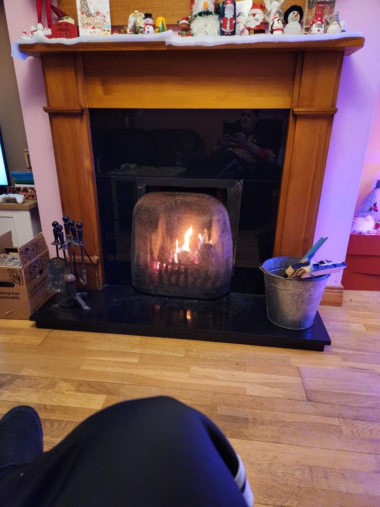 ECOFUEL™ EcoBriquettes - Customer Photo From Pat Horan