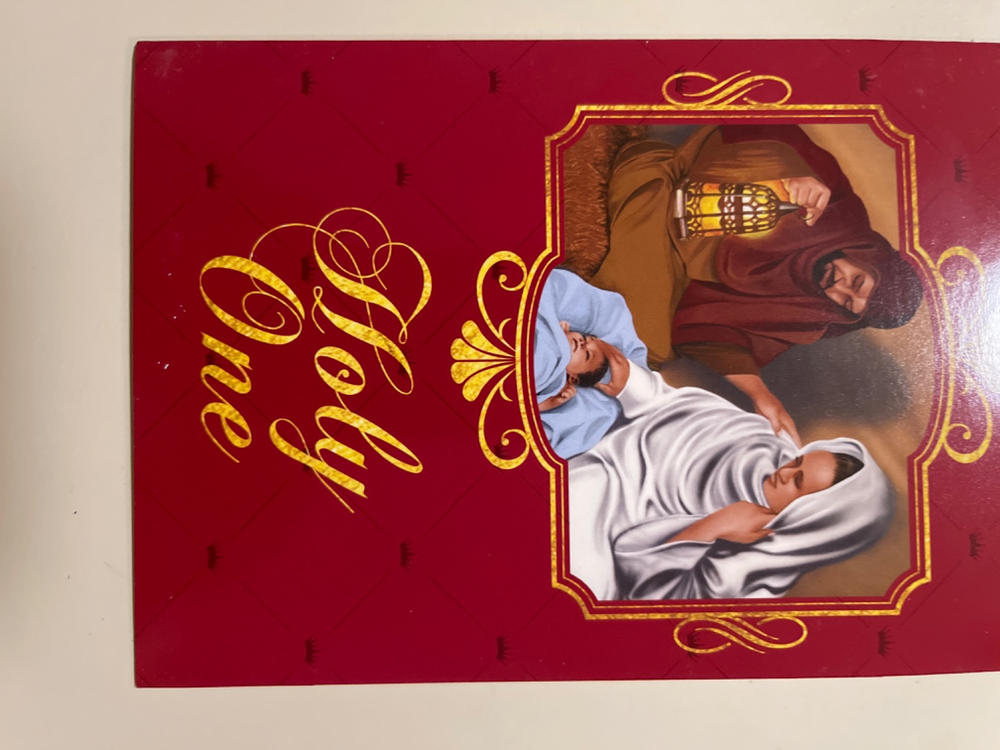 Holy One Christmas Card Box Set - Customer Photo From Jacqueline Barrington