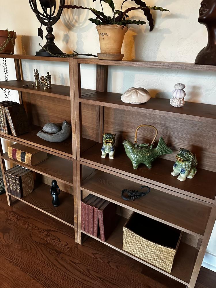 Kobe Wood Modular Shelf - 1 Unit - Customer Photo From James T.