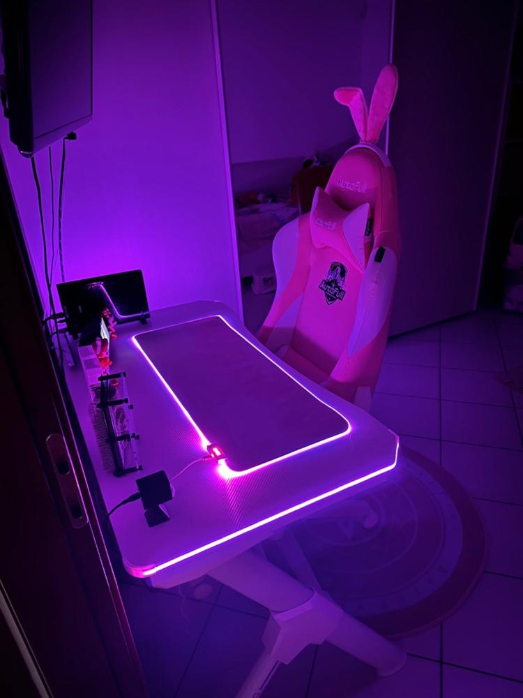 AutoFull C2 Pink Bunny Gaming Chair - Customer Photo From Matteo Mondello