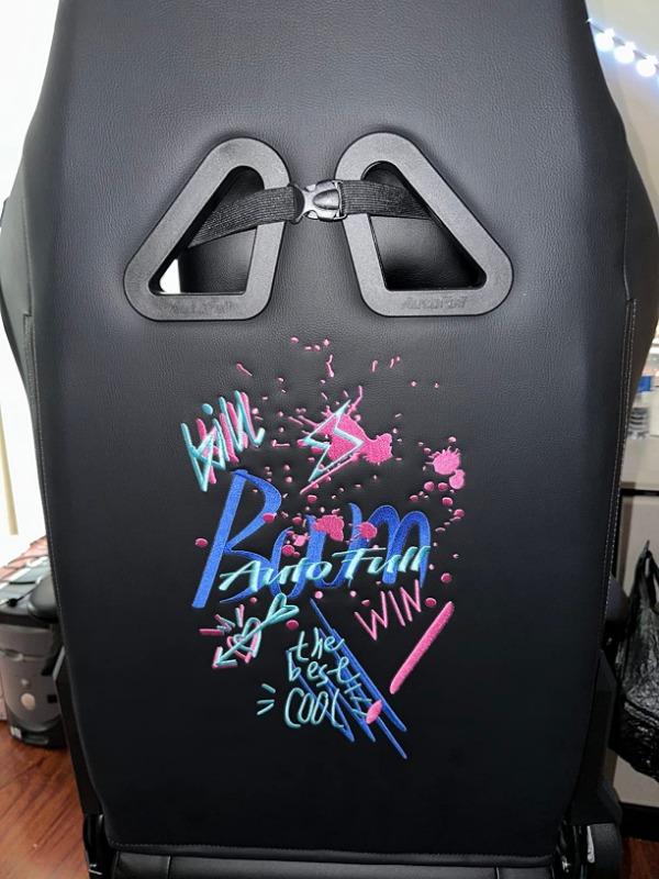 AutoFull C3 Gaming Chair, Graffiti Design - Customer Photo From Kiya