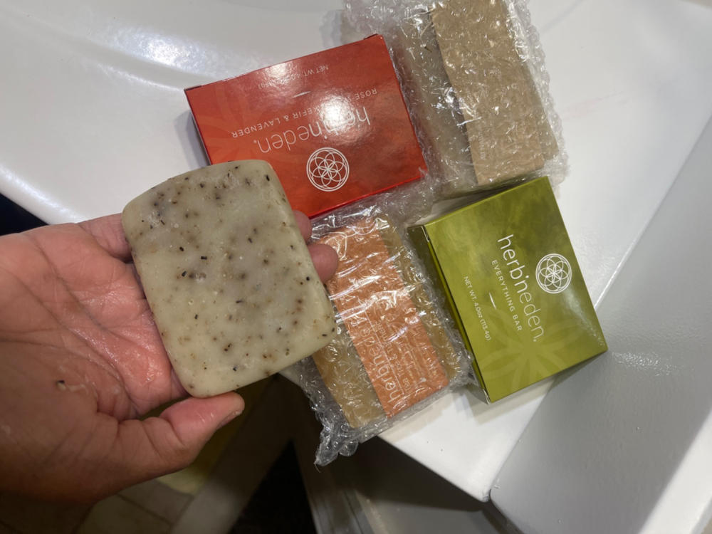 Soap Sampler Pack - Customer Photo From Sharon Alton