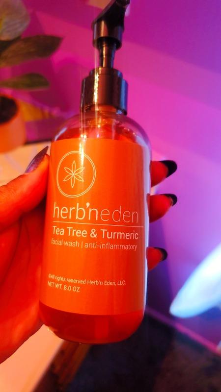 Tea Tree & Turmeric Facial Wash - Customer Photo From Maricia Young