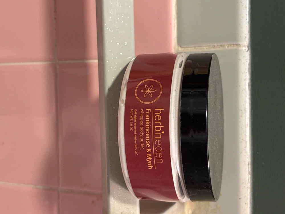 Frankincense & Myrrh Body Butter - Customer Photo From Gregory Owens