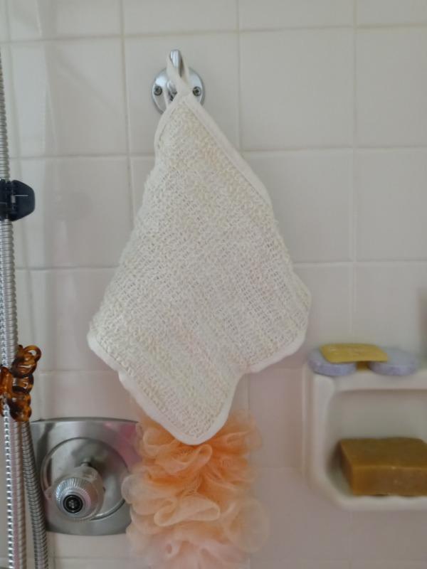 Sisal natural washcloth - Customer Photo From Dawn Theros