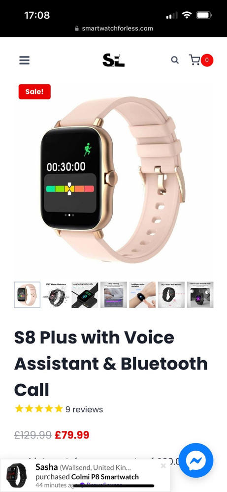 Smartwatch assistant on sale