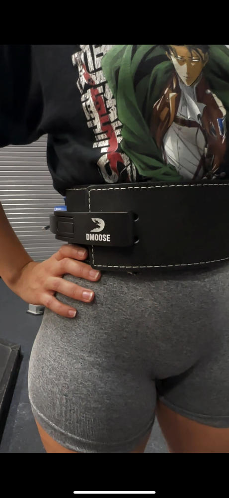 DMoose 10mm Lever Belt - Elevate Your Weightlifting Performance