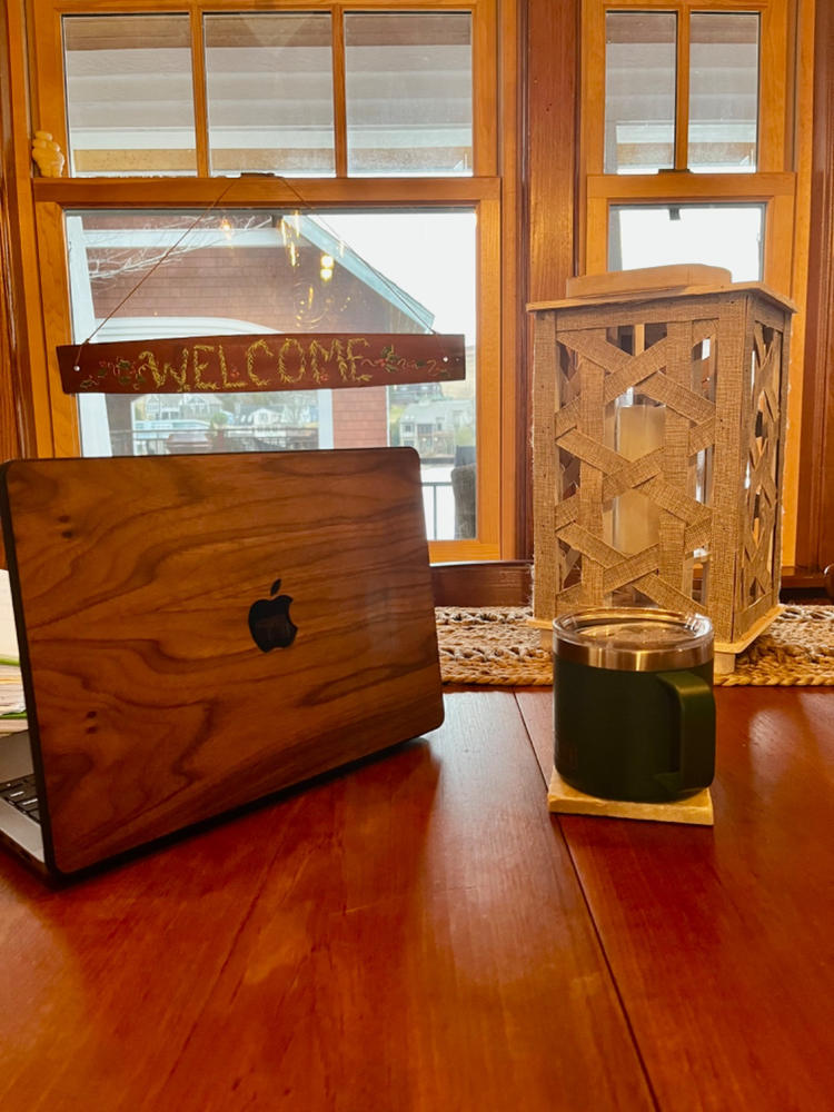 MacBook Wood Case - Customer Photo From Corinne Farrell