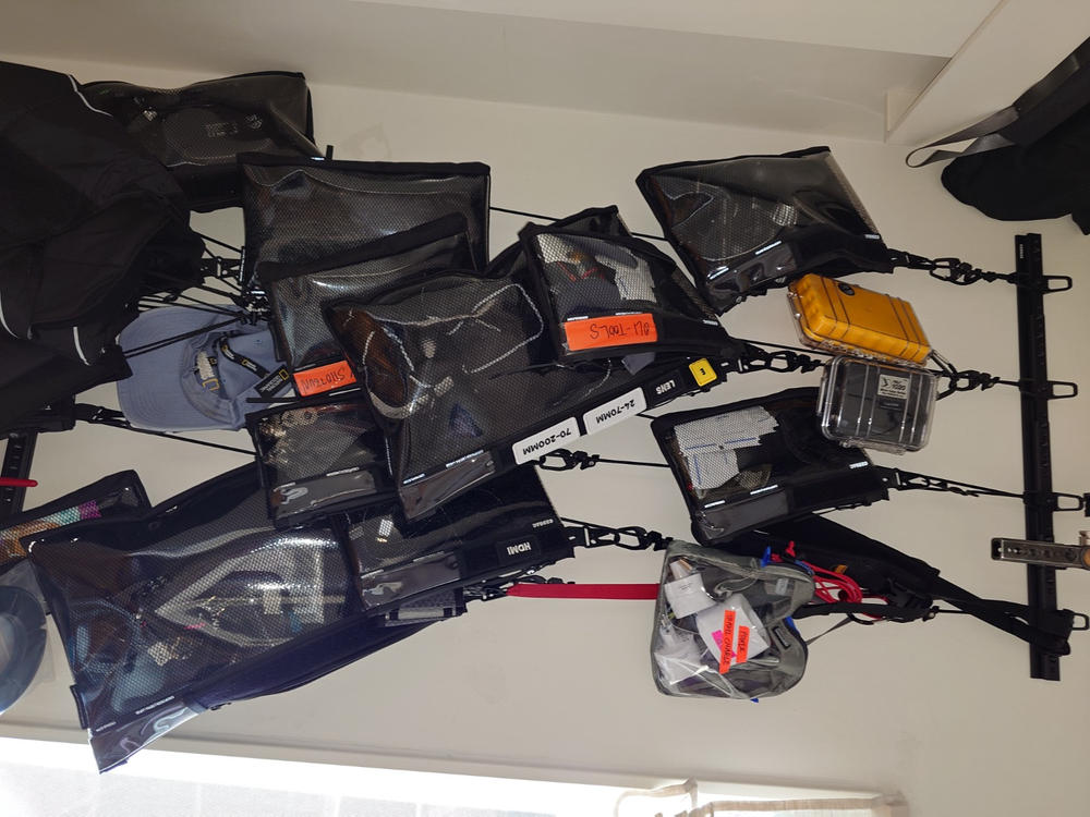 CRDWALL MKII 2 Tracks 8 Mounts - Customer Photo From Oliver Akermo