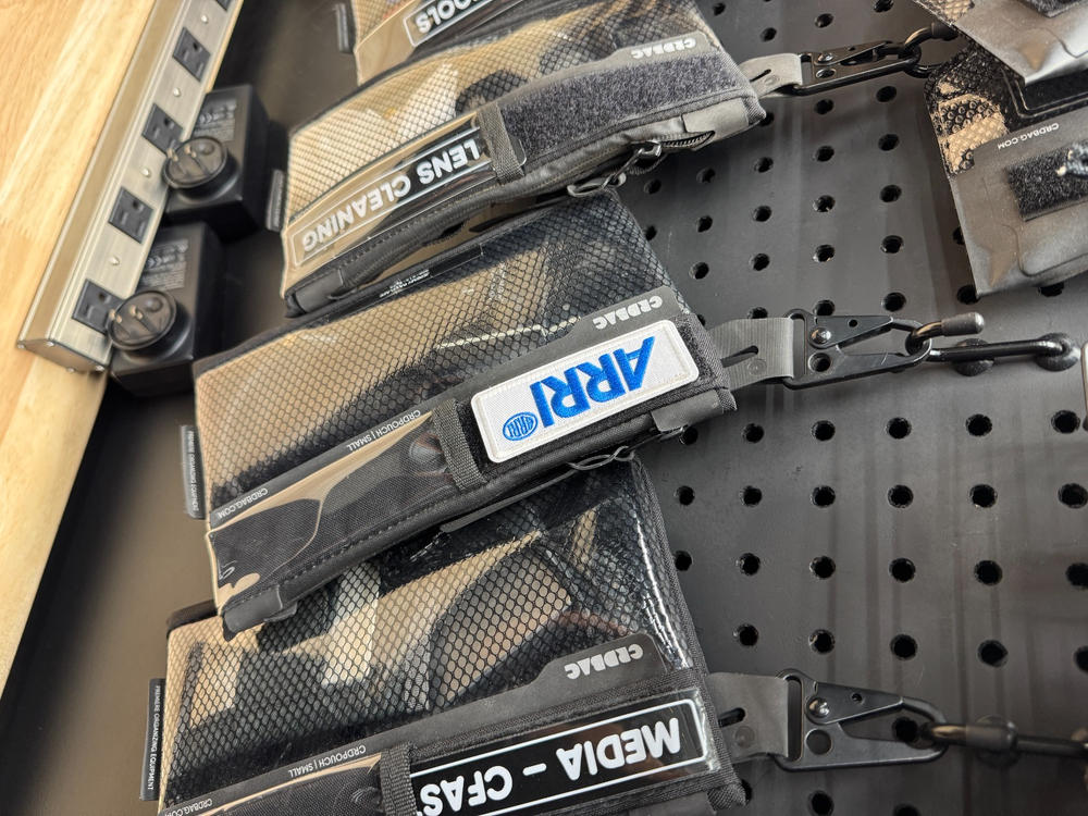 ARRI Patches 01 - Customer Photo From Lampblack Studios