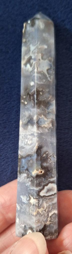 Blue Agate Tower - Customer Photo From Linda Hastings