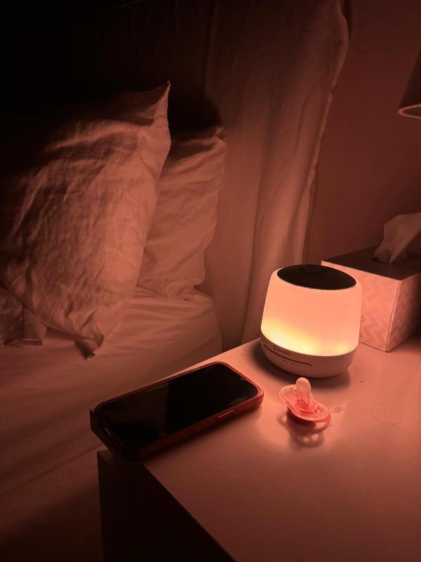Hush Light & Sound Machine - Customer Photo From Shaf H