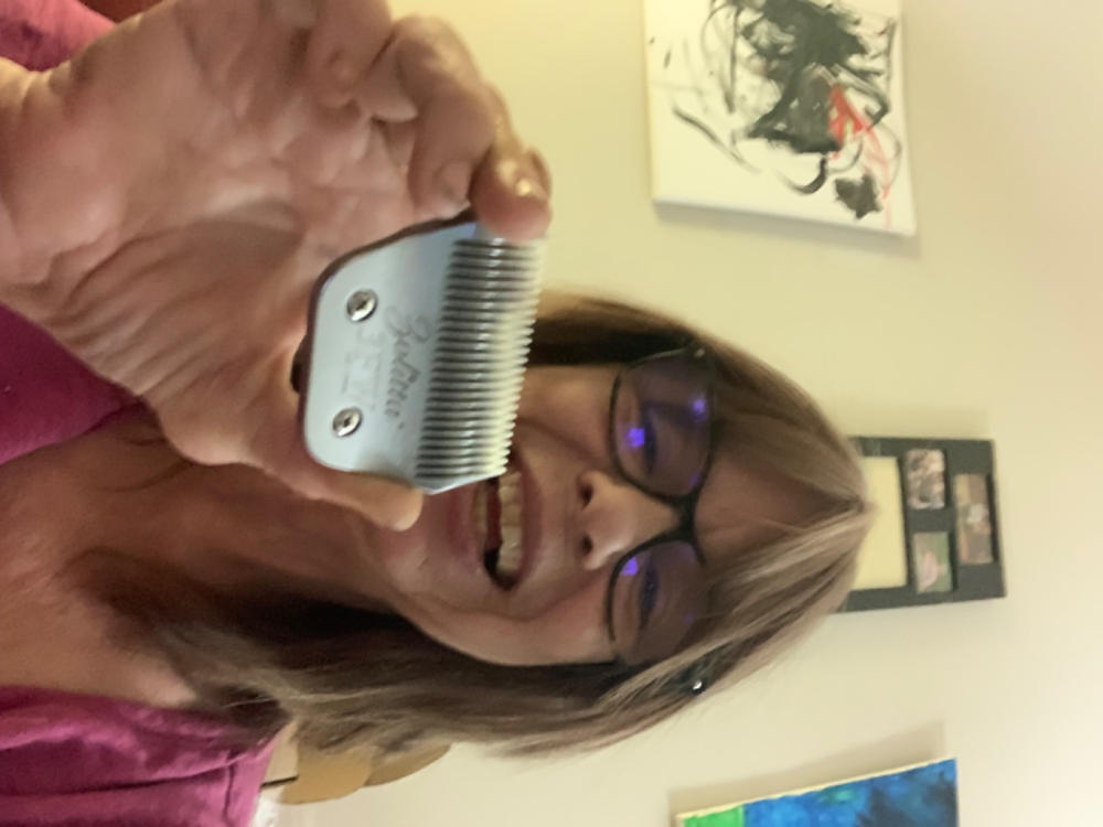 Zolitta Wide Clipper Blades - Customer Photo From Anonymous