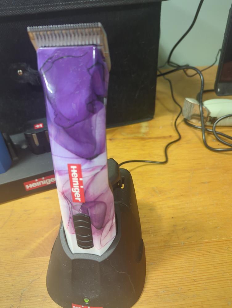 Heiniger Opal Clipper Purple Edition - Customer Photo From Lisa Lalonde