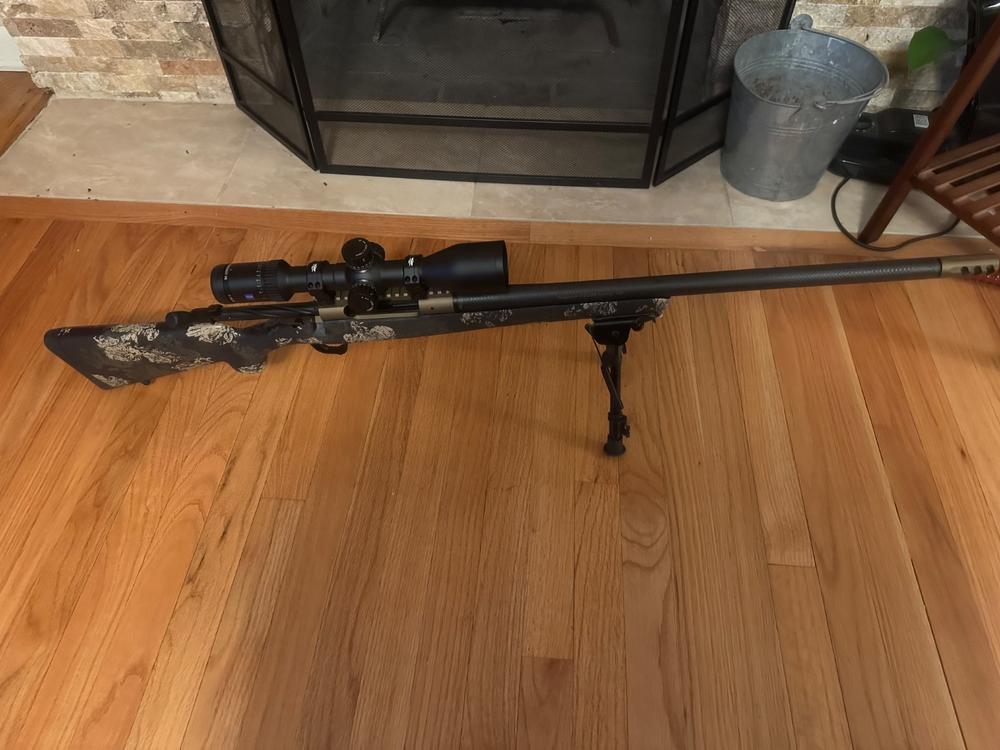 Ultralight PRSR-X2 Scope Rings - Med Height, 30mm Tube - Customer Photo From Jeremy Snyder