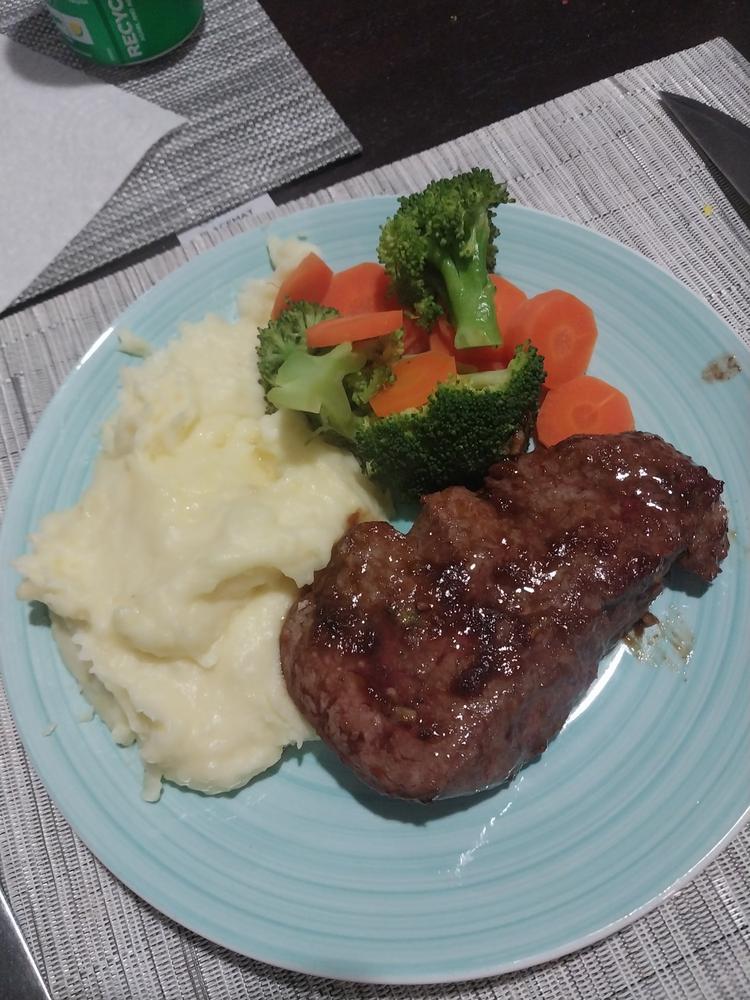 1x THICK CUT Scotch Fillet Steak 350-400g (Top Graded MB2+) - Customer Photo From Susan W.