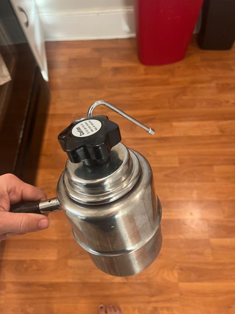 Bellman Stovetop Milk Steamer 50SS - Customer Photo From Katie Houser