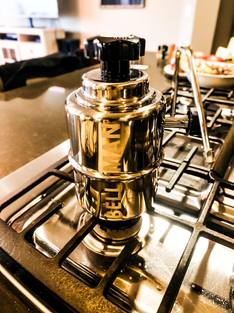 Bellman Stovetop Milk Steamer 50SS - Customer Photo From Kimberly Pimentel