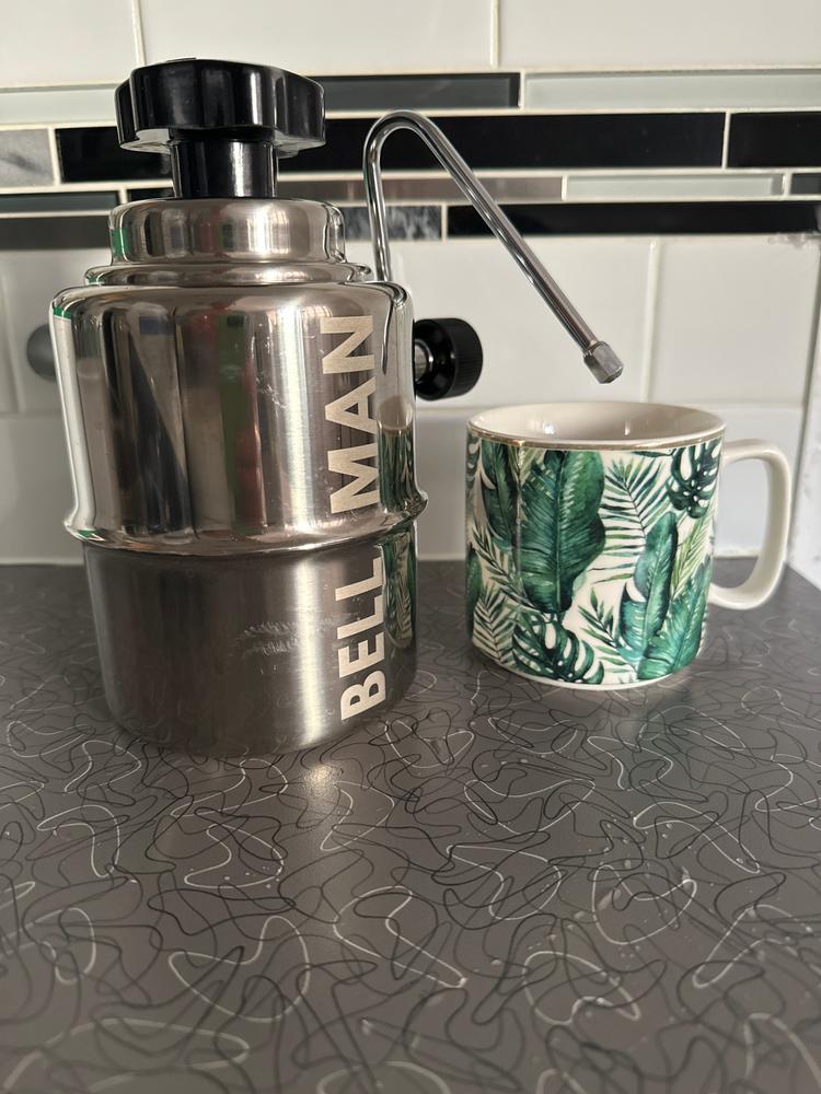 Bellman Stovetop Milk Steamer 50SS - Customer Photo From Chelsea