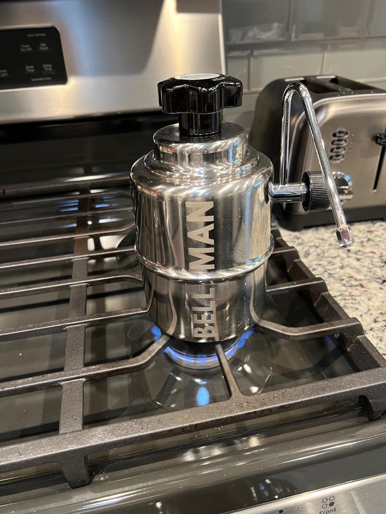 Bellman 50SS Stovetop Steamer Bundle - Customer Photo From Cynthia Lanahan