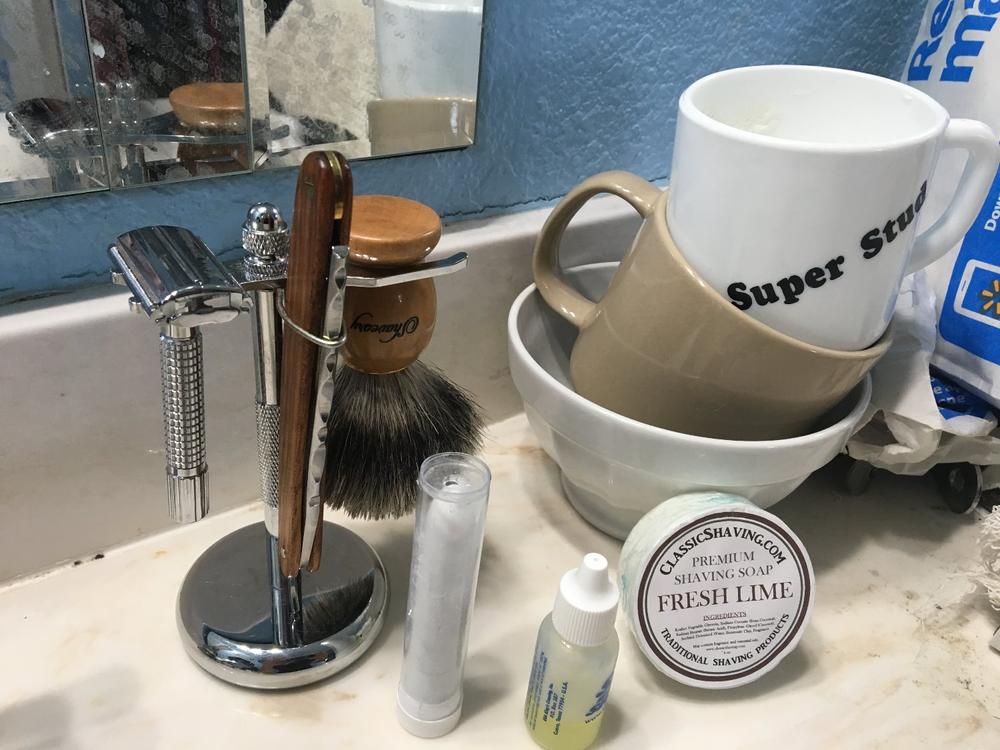 Classic Shaving Mug Soap - 2.5" Regular - Customer Photo From Garry S.
