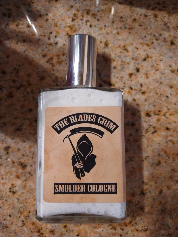 Smolder Cologne - 100 ML - By The Blades Grim - Customer Photo From Daniel w Kelly