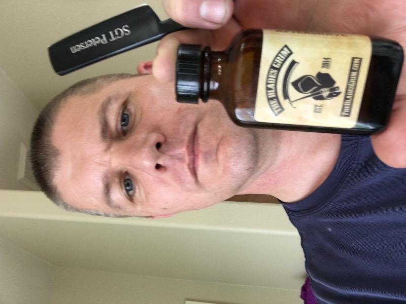 Smolder Aftershave - Large 3 Oz - By The Blades Grim - Customer Photo From Matthew P.